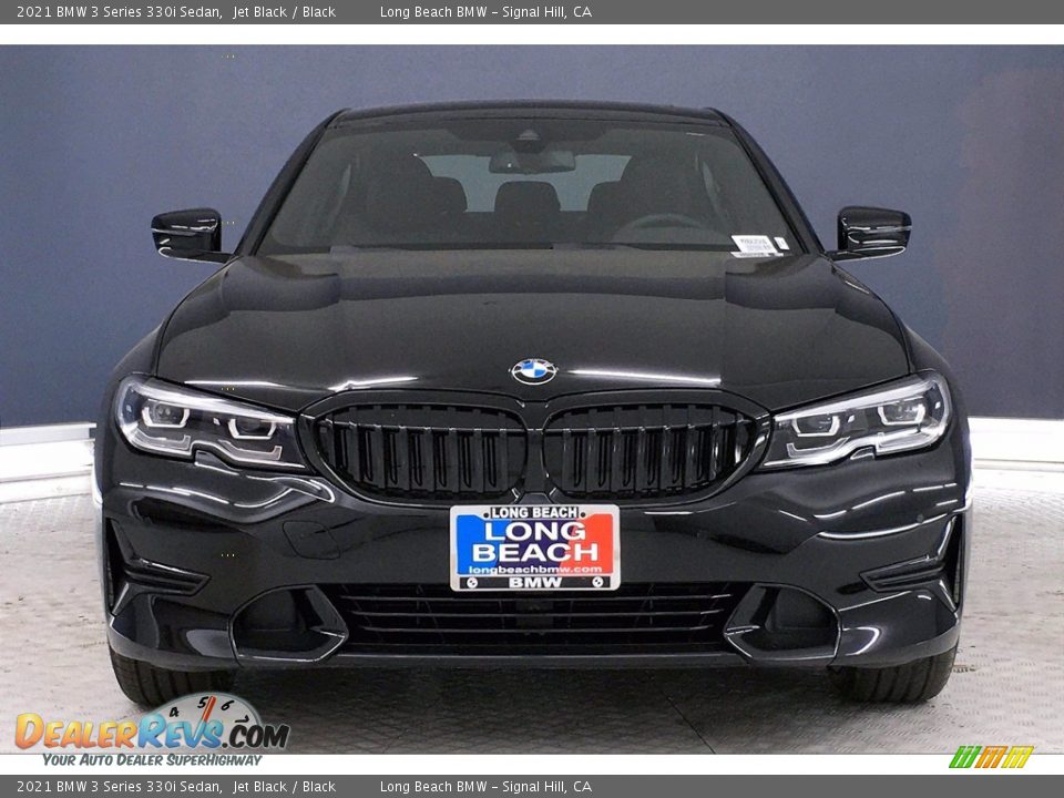 2021 BMW 3 Series 330i Sedan Jet Black / Black Photo #2