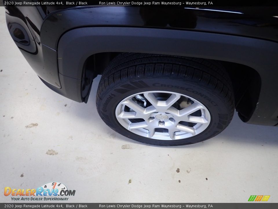 2020 Jeep Renegade Latitude 4x4 Black / Black Photo #2