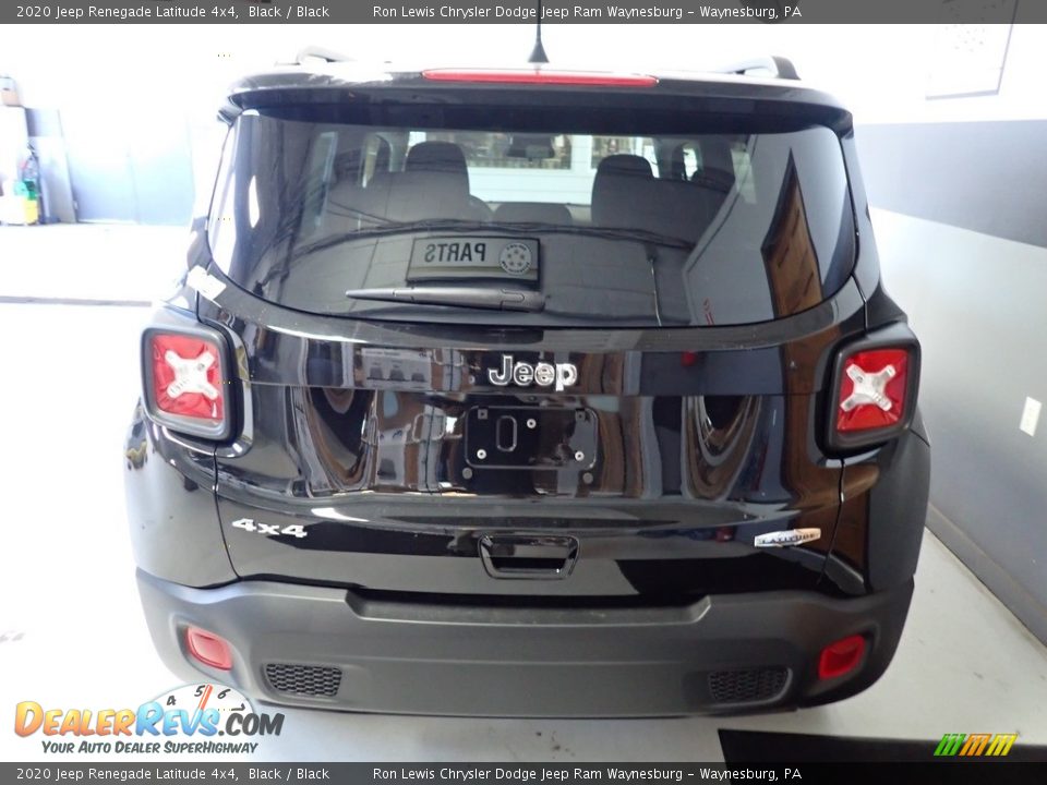 2020 Jeep Renegade Latitude 4x4 Black / Black Photo #5
