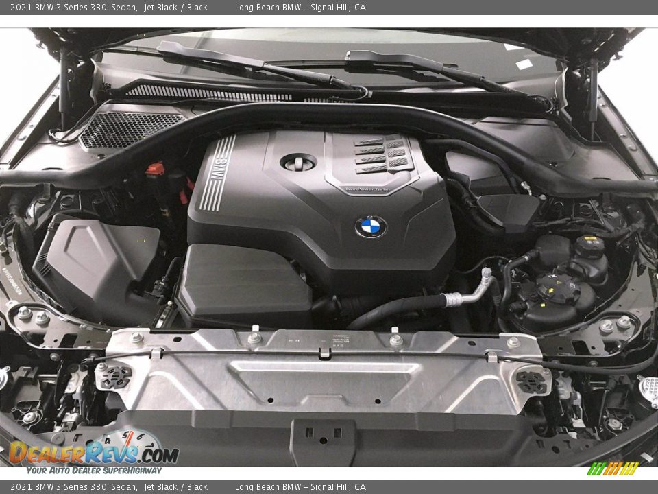 2021 BMW 3 Series 330i Sedan Jet Black / Black Photo #10