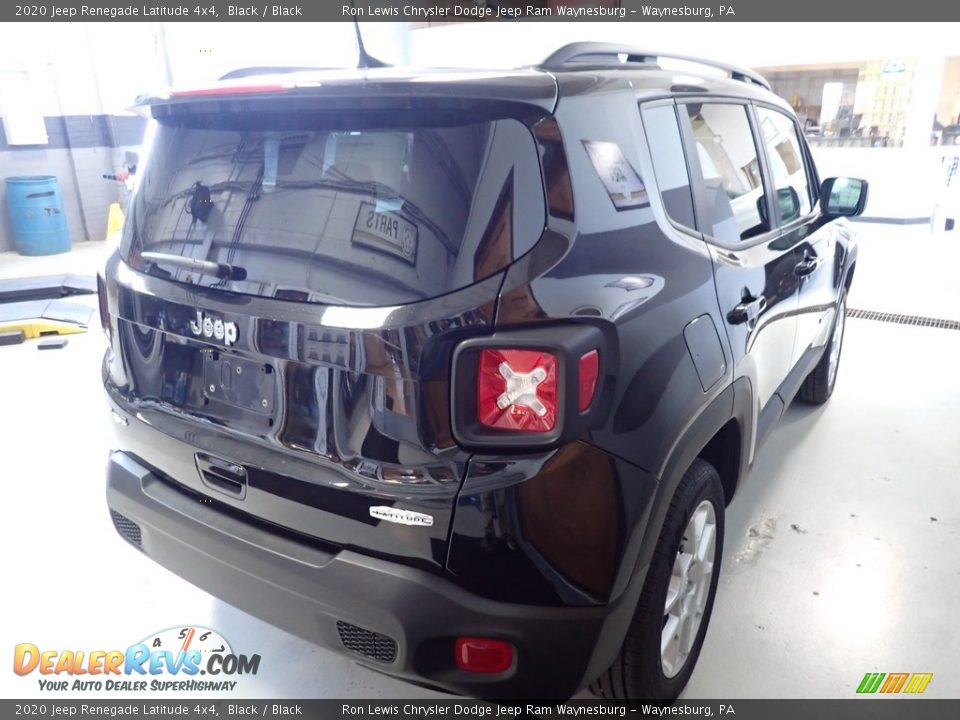 2020 Jeep Renegade Latitude 4x4 Black / Black Photo #6