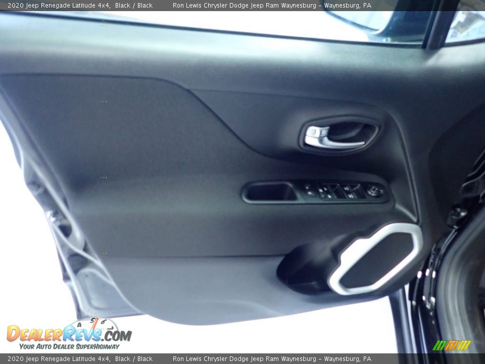 2020 Jeep Renegade Latitude 4x4 Black / Black Photo #12