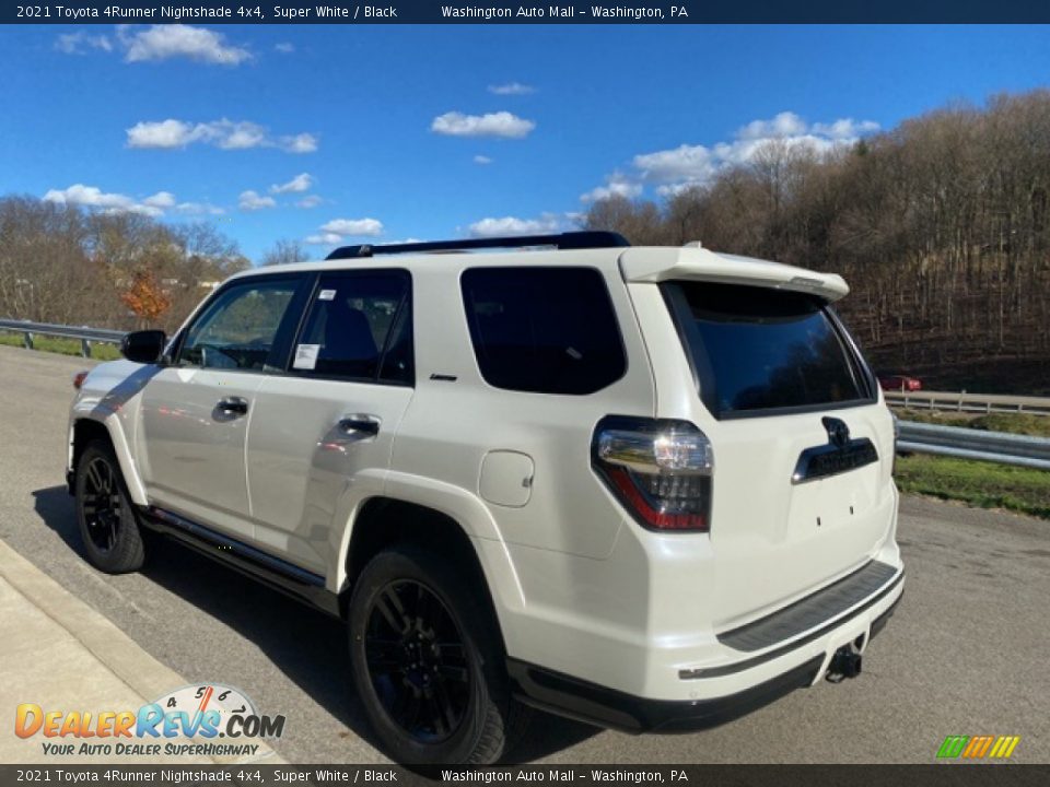 2021 Toyota 4Runner Nightshade 4x4 Super White / Black Photo #2