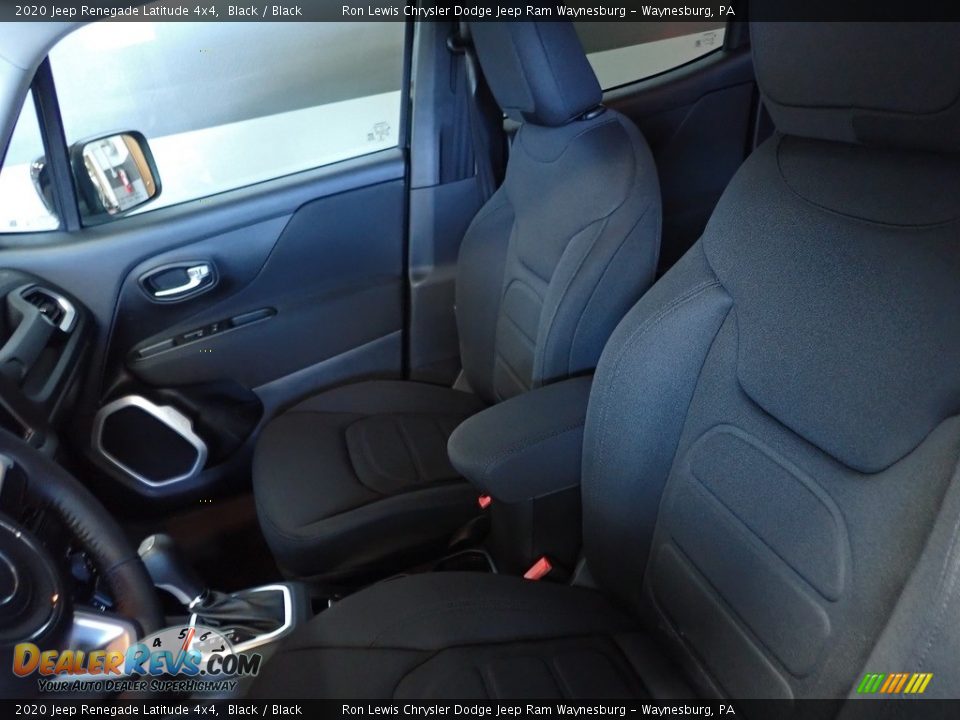 2020 Jeep Renegade Latitude 4x4 Black / Black Photo #14