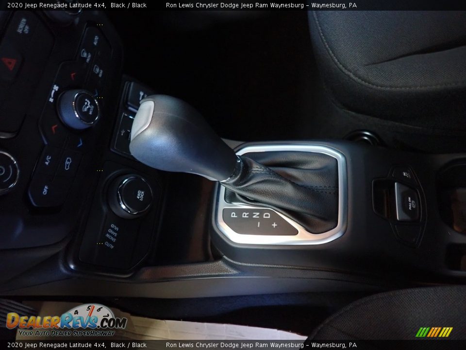 2020 Jeep Renegade Latitude 4x4 Black / Black Photo #20