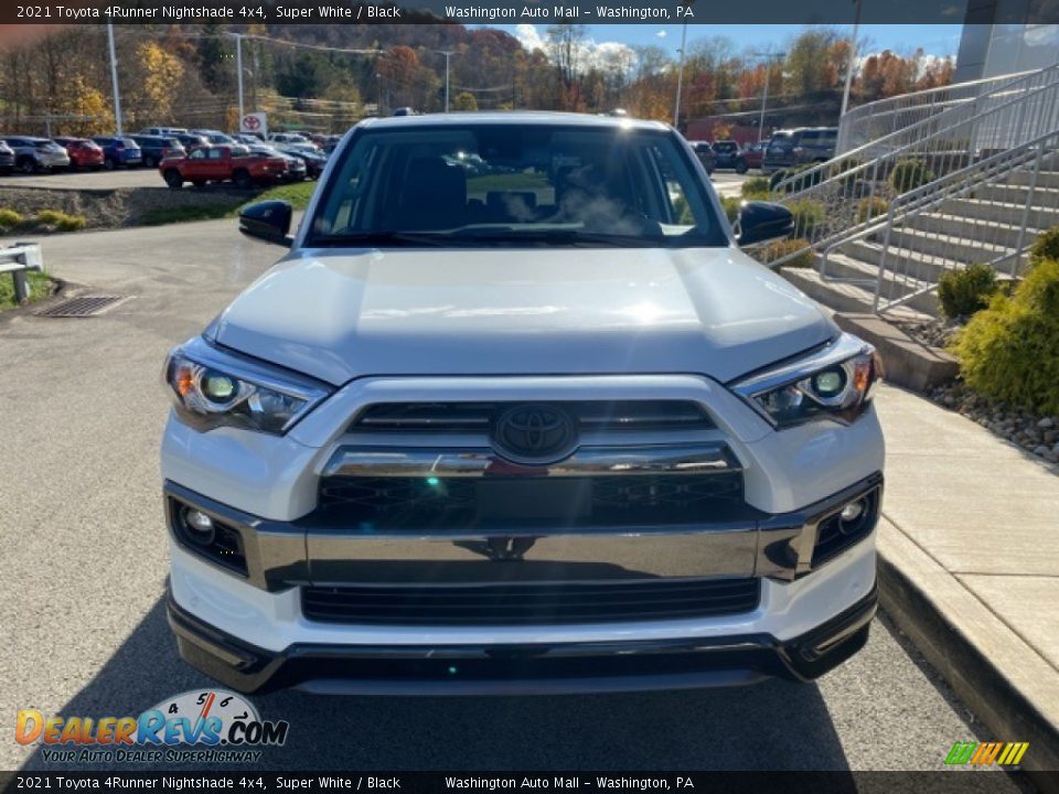 2021 Toyota 4Runner Nightshade 4x4 Super White / Black Photo #11