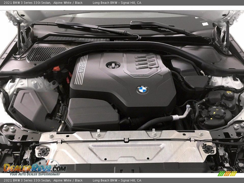 2021 BMW 3 Series 330i Sedan Alpine White / Black Photo #10