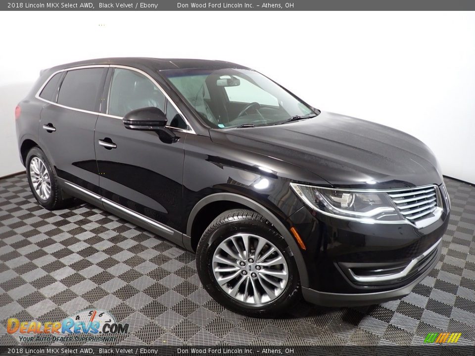 2018 Lincoln MKX Select AWD Black Velvet / Ebony Photo #2