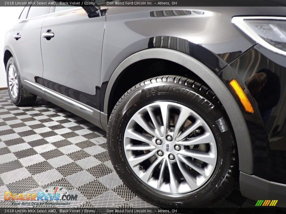 2018 Lincoln MKX Select AWD Black Velvet / Ebony Photo #3