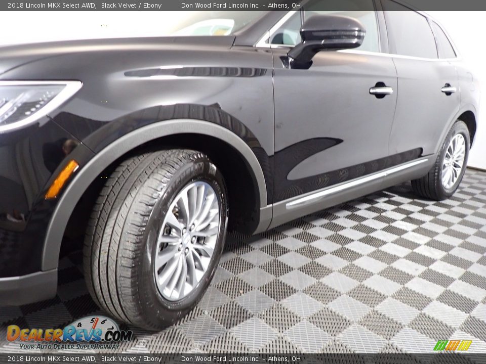 2018 Lincoln MKX Select AWD Black Velvet / Ebony Photo #8