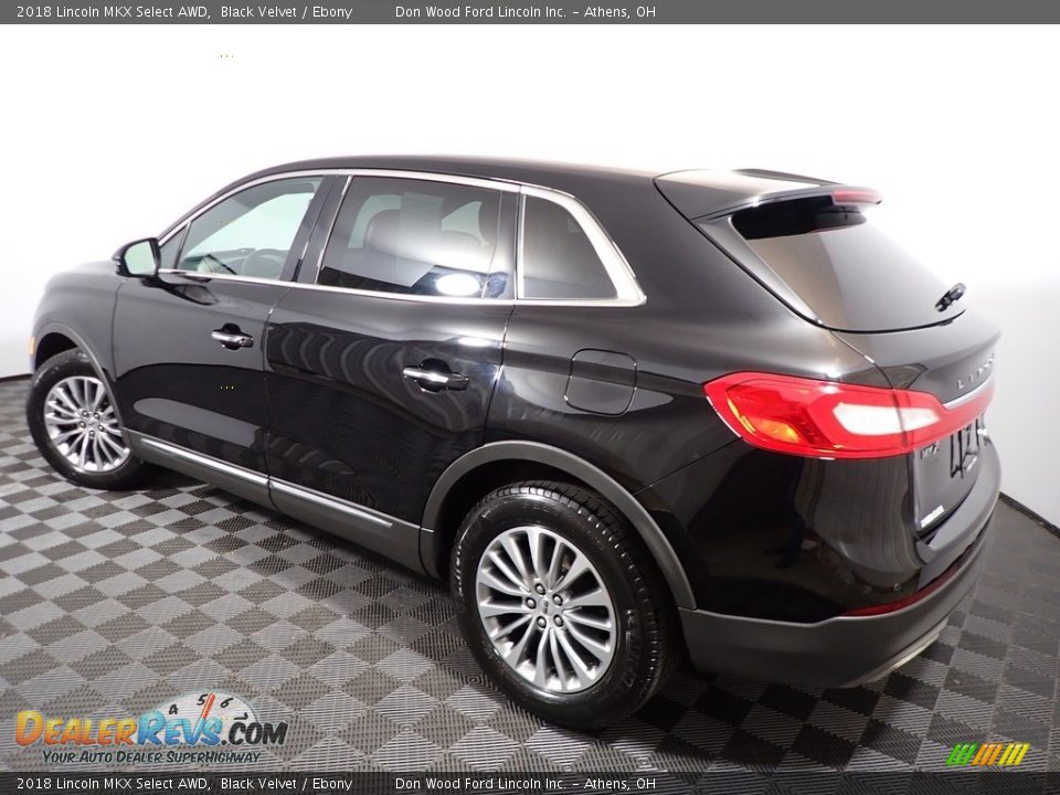 2018 Lincoln MKX Select AWD Black Velvet / Ebony Photo #9