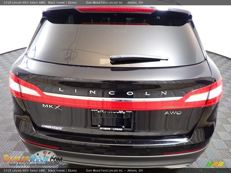 2018 Lincoln MKX Select AWD Black Velvet / Ebony Photo #11