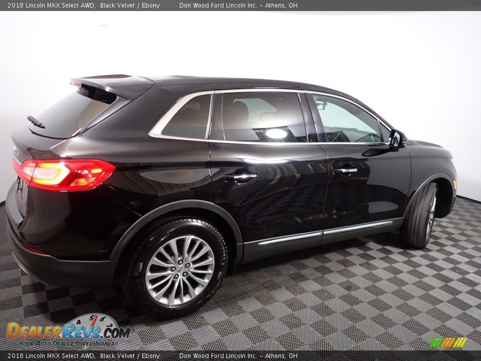 2018 Lincoln MKX Select AWD Black Velvet / Ebony Photo #15