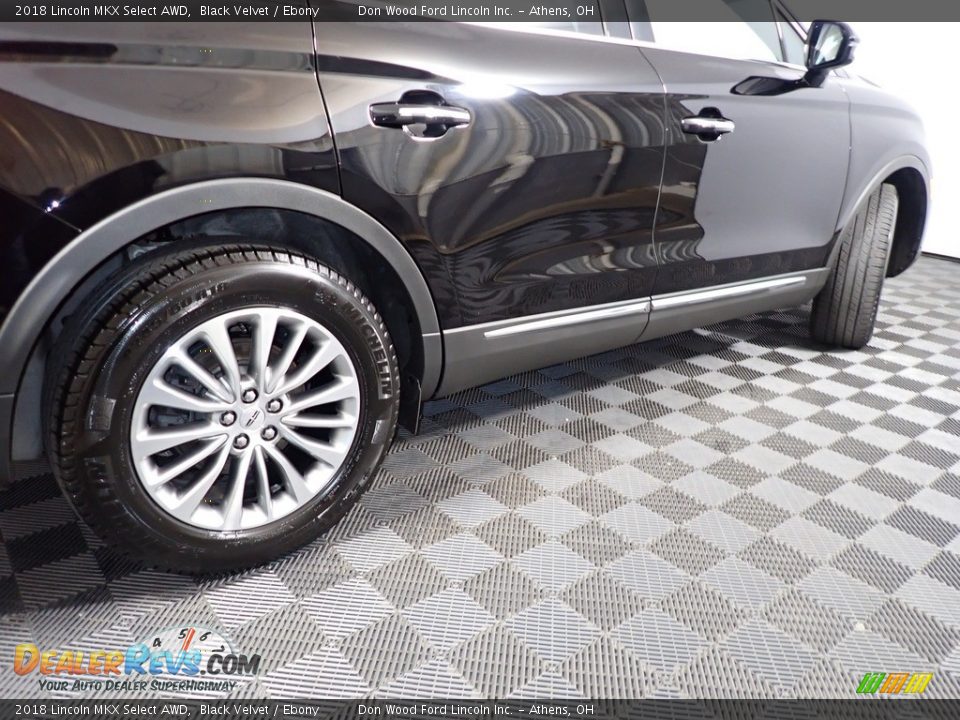 2018 Lincoln MKX Select AWD Black Velvet / Ebony Photo #16