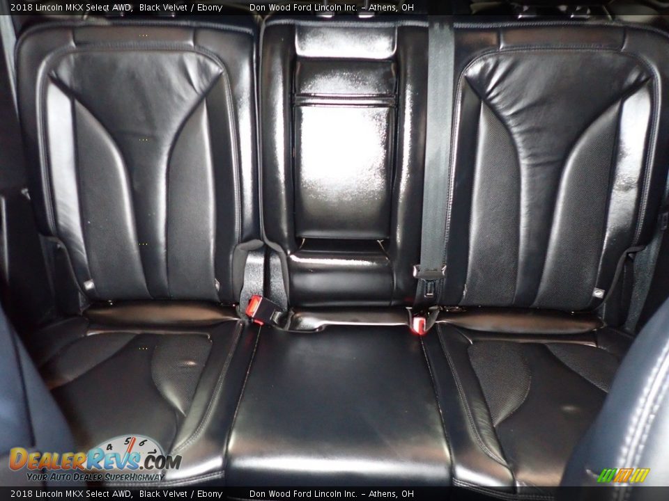 Rear Seat of 2018 Lincoln MKX Select AWD Photo #20