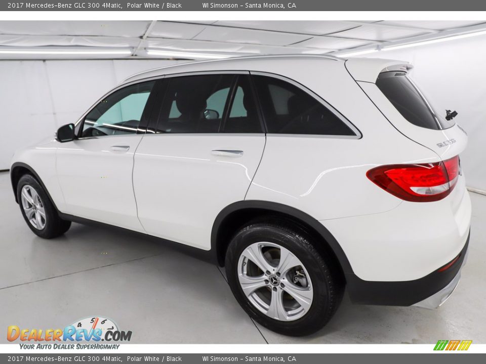 2017 Mercedes-Benz GLC 300 4Matic Polar White / Black Photo #11