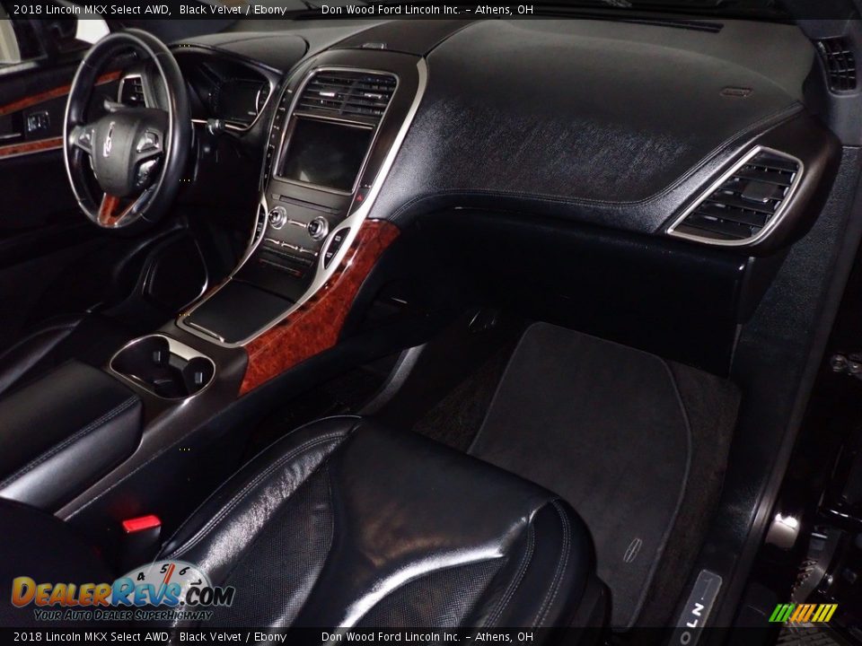 2018 Lincoln MKX Select AWD Black Velvet / Ebony Photo #27