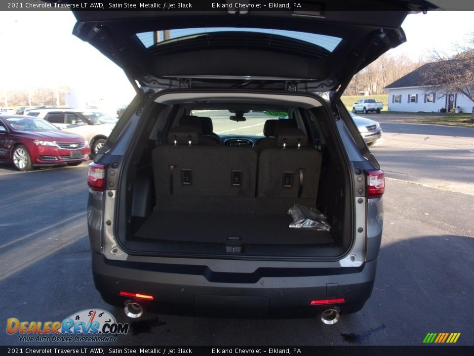 2021 Chevrolet Traverse LT AWD Satin Steel Metallic / Jet Black Photo #8