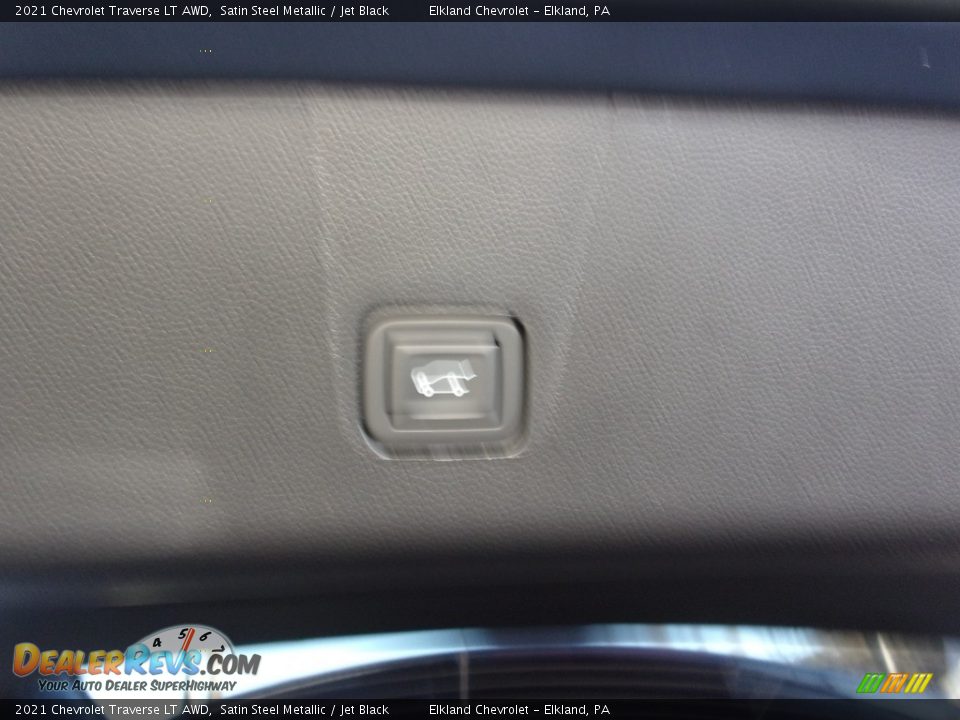 2021 Chevrolet Traverse LT AWD Satin Steel Metallic / Jet Black Photo #9