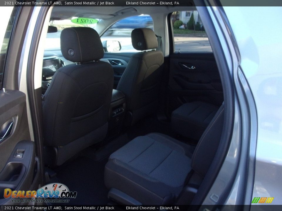 2021 Chevrolet Traverse LT AWD Satin Steel Metallic / Jet Black Photo #13