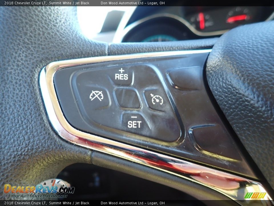 2018 Chevrolet Cruze LT Summit White / Jet Black Photo #22