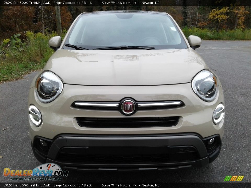 2020 Fiat 500X Trekking AWD Beige Cappuccino / Black Photo #3