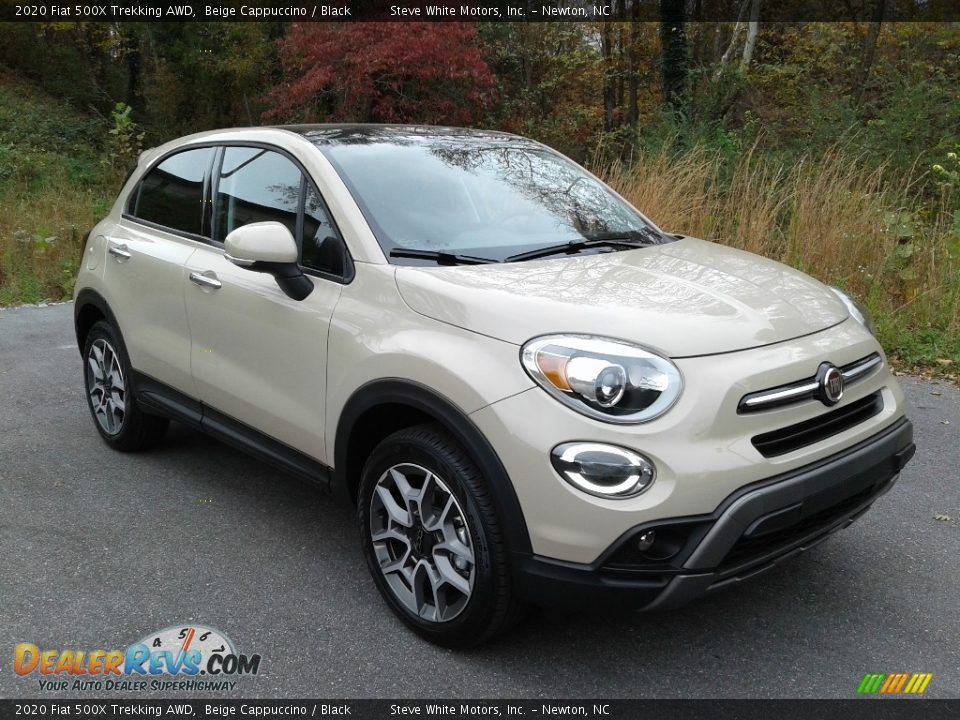 Front 3/4 View of 2020 Fiat 500X Trekking AWD Photo #4