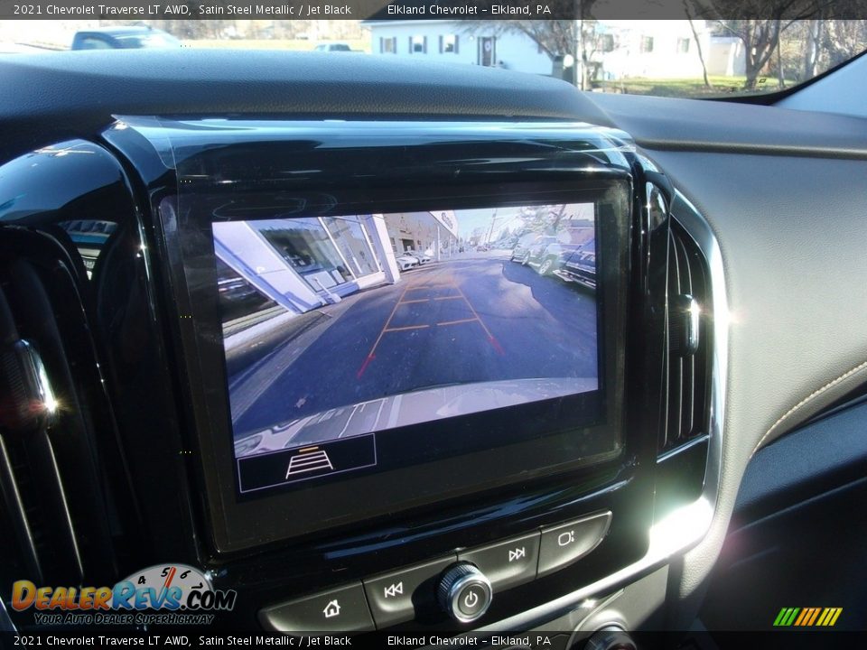 2021 Chevrolet Traverse LT AWD Satin Steel Metallic / Jet Black Photo #23