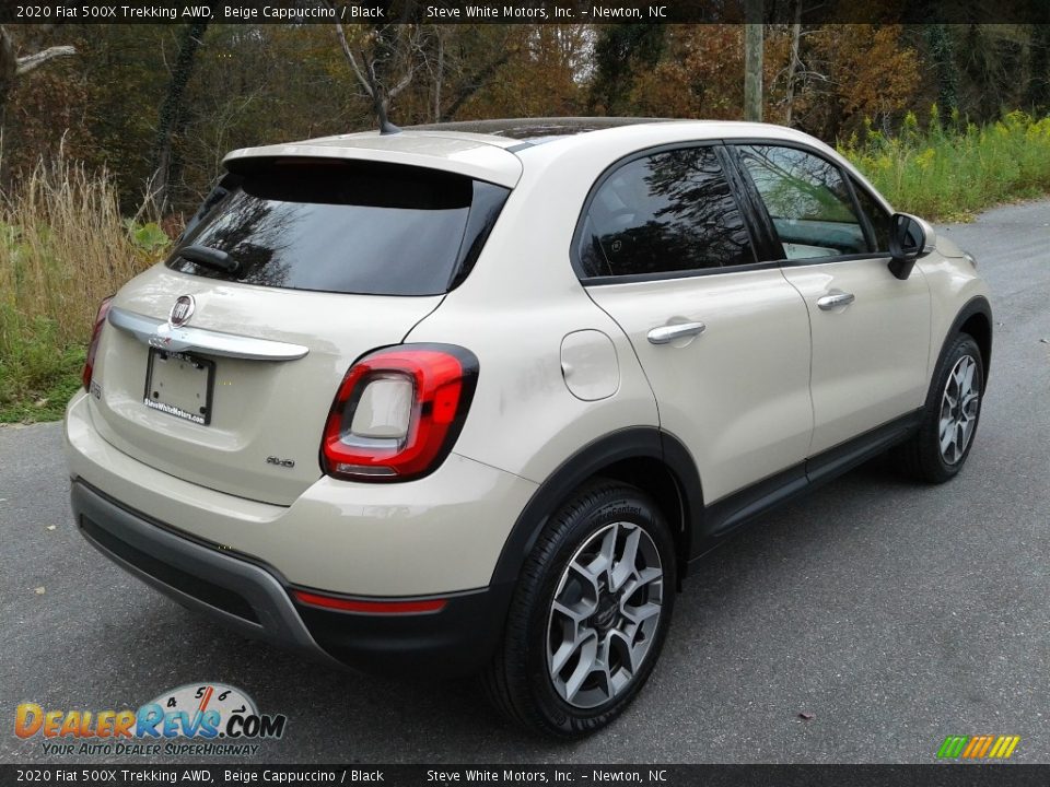 2020 Fiat 500X Trekking AWD Beige Cappuccino / Black Photo #6