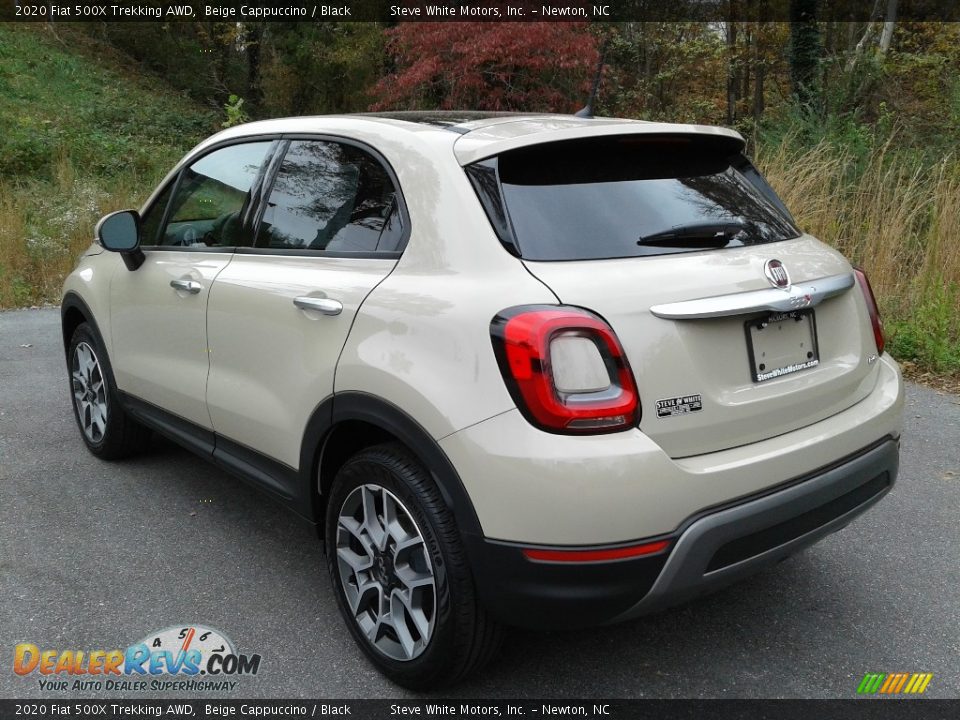 2020 Fiat 500X Trekking AWD Beige Cappuccino / Black Photo #8