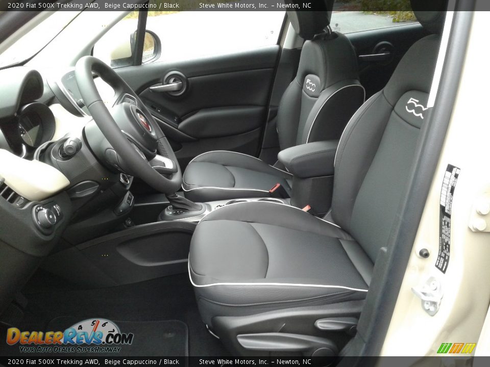 Front Seat of 2020 Fiat 500X Trekking AWD Photo #10