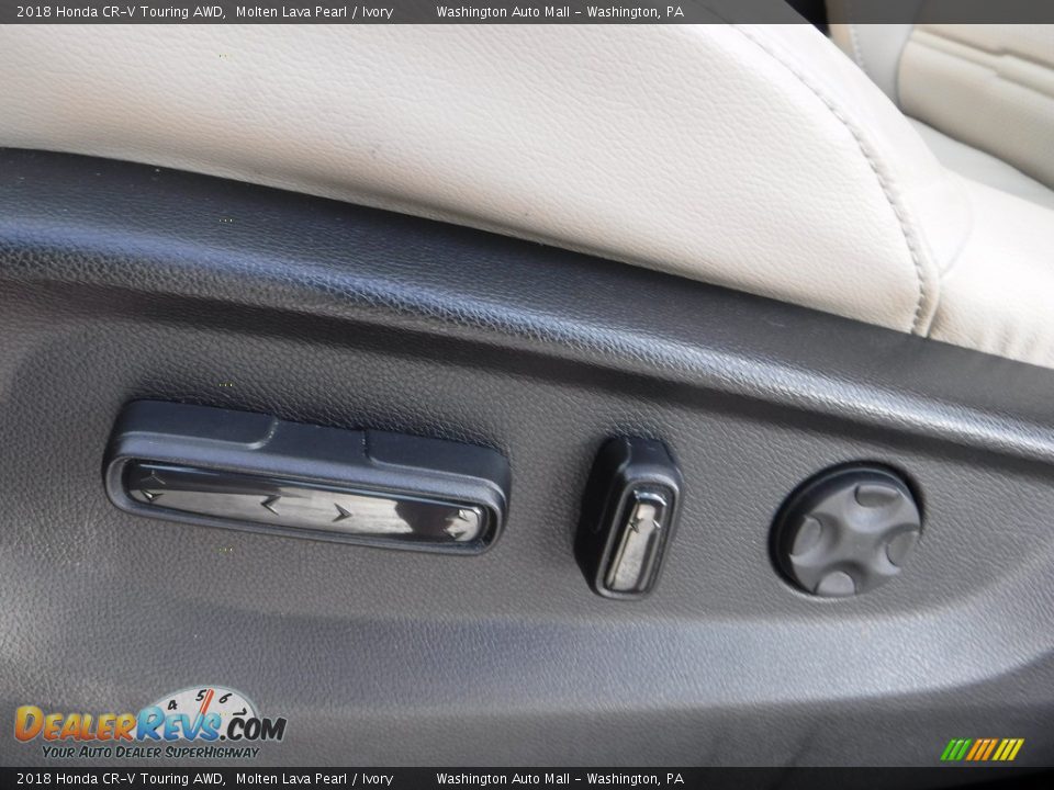 2018 Honda CR-V Touring AWD Molten Lava Pearl / Ivory Photo #16