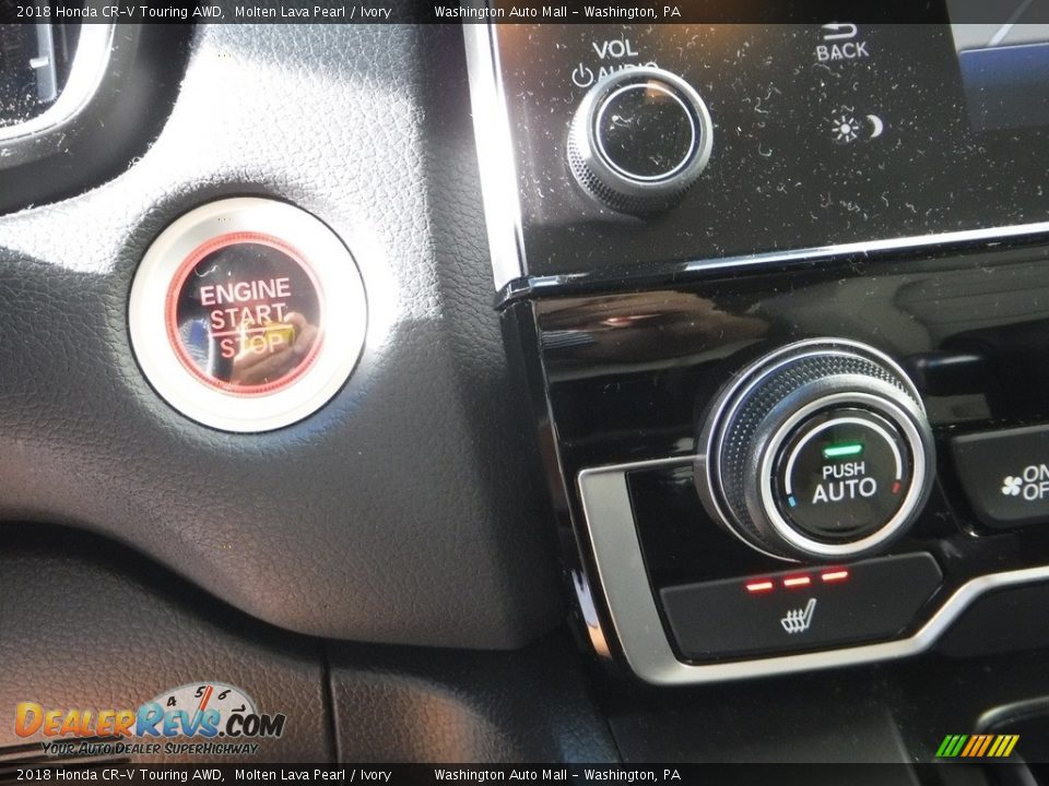 2018 Honda CR-V Touring AWD Molten Lava Pearl / Ivory Photo #20