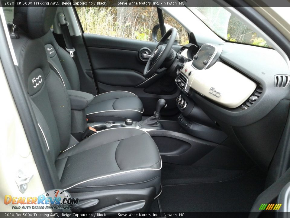 Front Seat of 2020 Fiat 500X Trekking AWD Photo #16