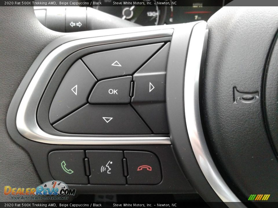 2020 Fiat 500X Trekking AWD Steering Wheel Photo #18