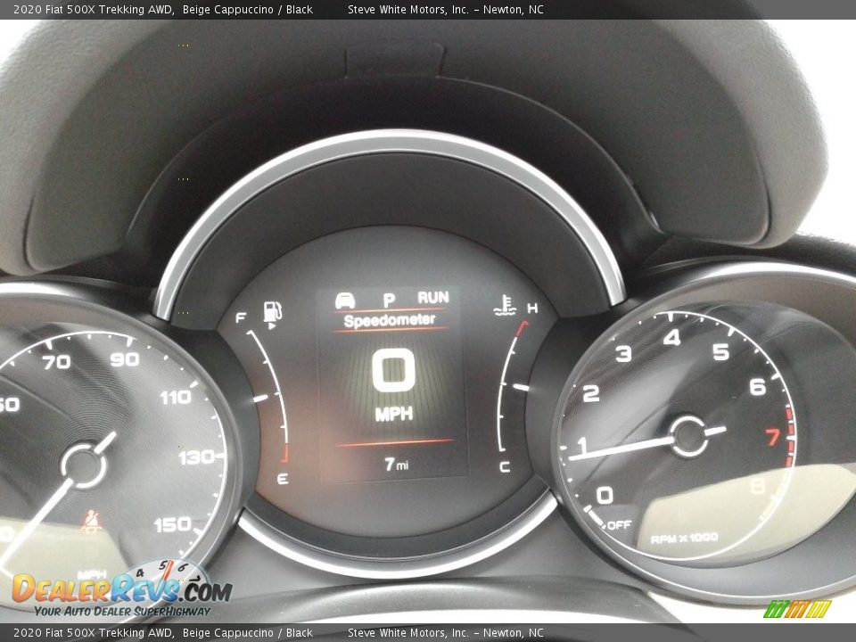 2020 Fiat 500X Trekking AWD Gauges Photo #20