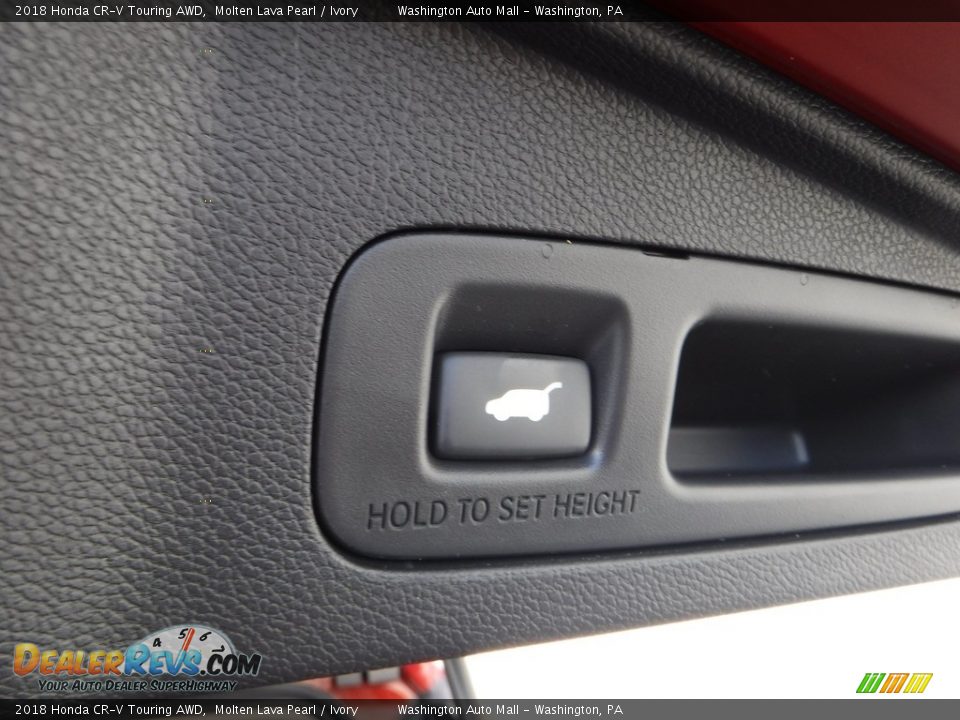 2018 Honda CR-V Touring AWD Molten Lava Pearl / Ivory Photo #27
