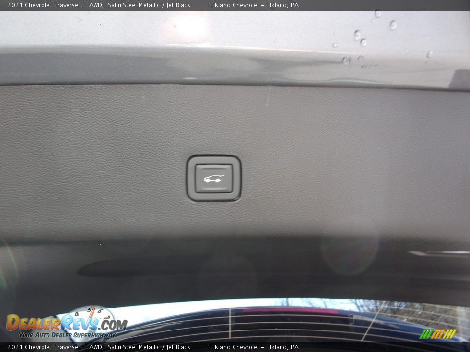 2021 Chevrolet Traverse LT AWD Satin Steel Metallic / Jet Black Photo #10