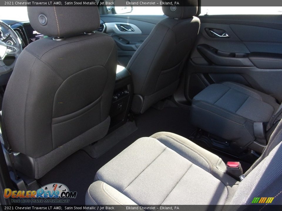 2021 Chevrolet Traverse LT AWD Satin Steel Metallic / Jet Black Photo #15