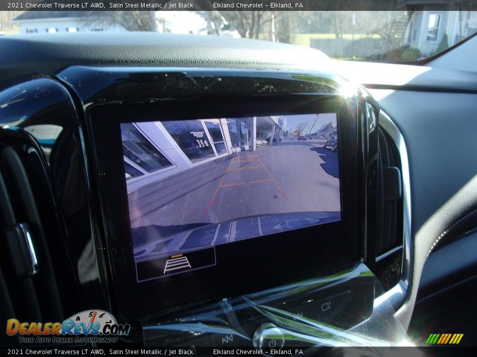 2021 Chevrolet Traverse LT AWD Satin Steel Metallic / Jet Black Photo #26