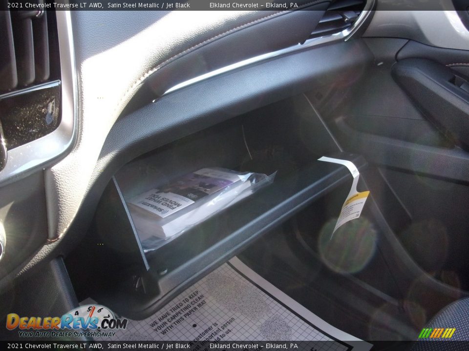 2021 Chevrolet Traverse LT AWD Satin Steel Metallic / Jet Black Photo #31