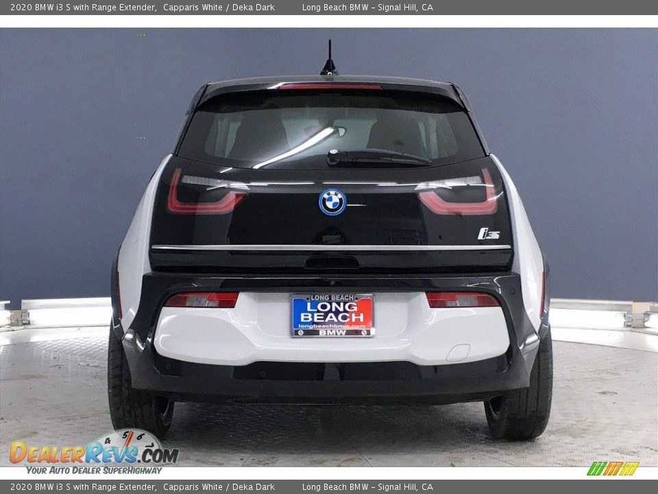 2020 BMW i3 S with Range Extender Capparis White / Deka Dark Photo #4