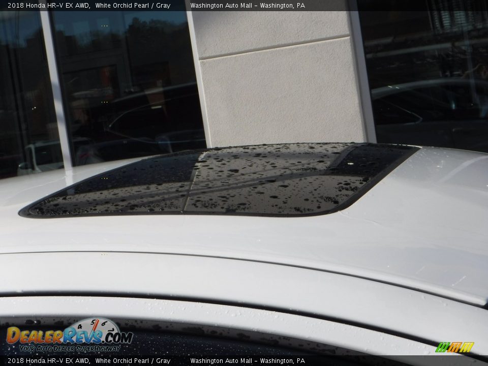 2018 Honda HR-V EX AWD White Orchid Pearl / Gray Photo #4