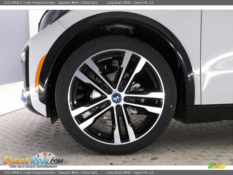 2020 BMW i3 S with Range Extender Capparis White / Deka Dark Photo #11