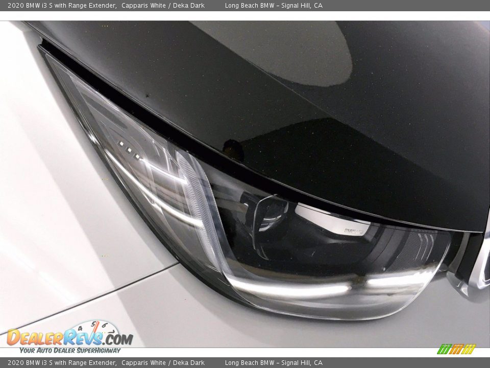 2020 BMW i3 S with Range Extender Capparis White / Deka Dark Photo #13