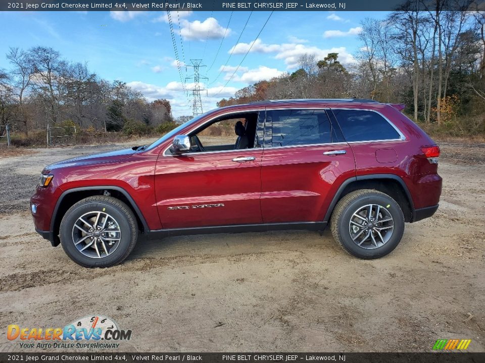 Velvet Red Pearl 2021 Jeep Grand Cherokee Limited 4x4 Photo #4