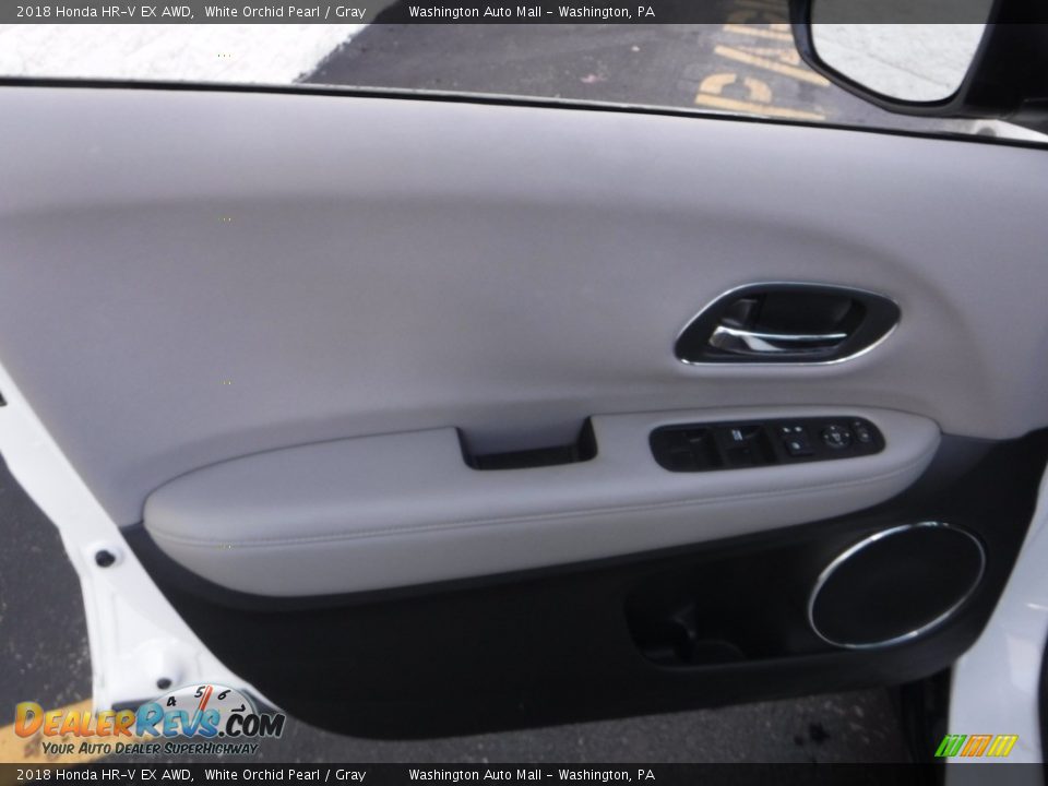 2018 Honda HR-V EX AWD White Orchid Pearl / Gray Photo #12