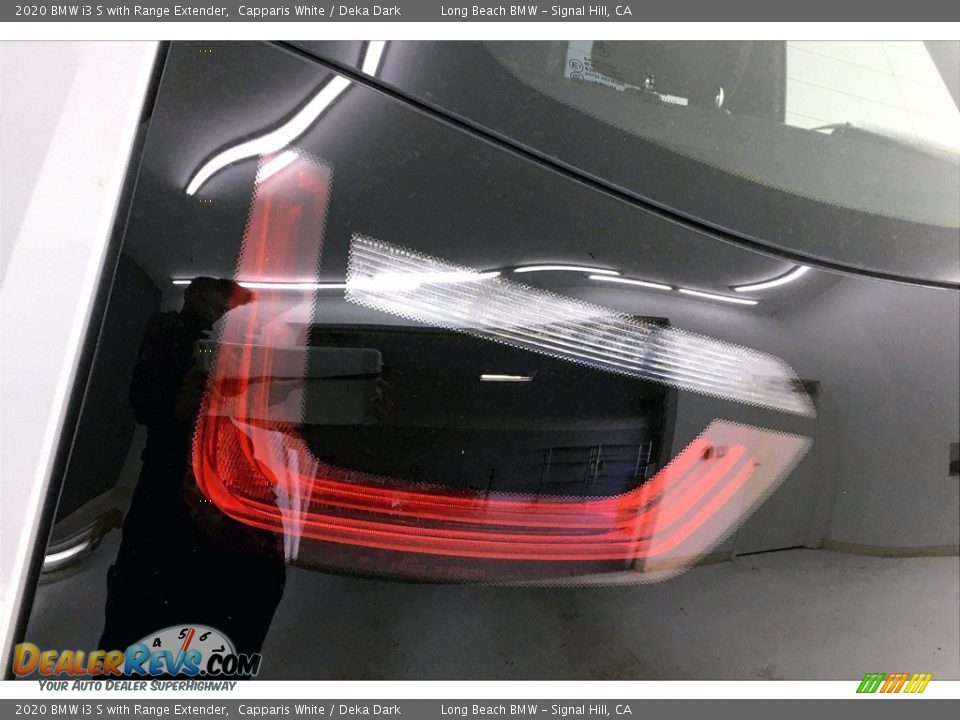 2020 BMW i3 S with Range Extender Capparis White / Deka Dark Photo #14
