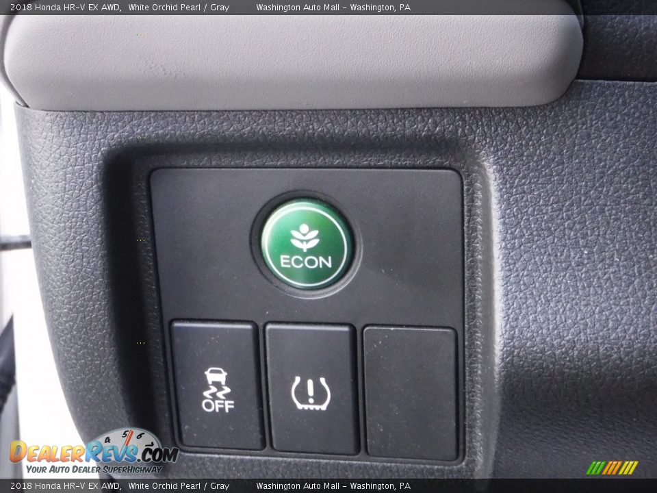 2018 Honda HR-V EX AWD White Orchid Pearl / Gray Photo #14
