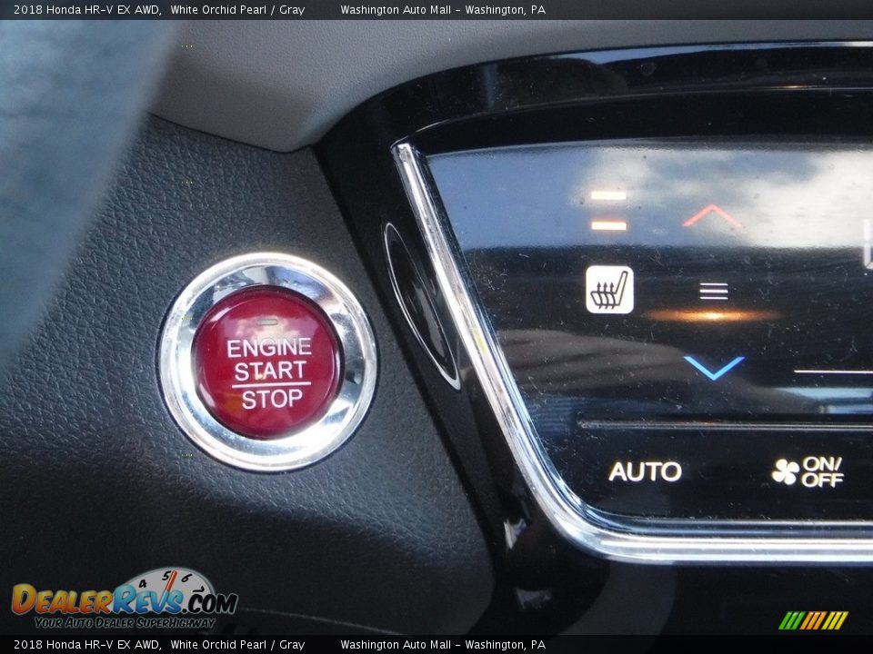 2018 Honda HR-V EX AWD White Orchid Pearl / Gray Photo #17